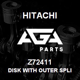 Z72411 Hitachi Construction Machinery Disk With Outer Spline - DISK,OUTER SPLINE | AGA Parts