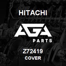 Z72419 Hitachi Construction Machinery COVER | AGA Parts