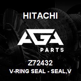 Z72432 Hitachi Construction Machinery V-Ring Seal - SEAL,V-RING | AGA Parts