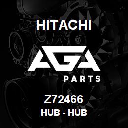 Z72466 Hitachi Construction Machinery Hub - HUB | AGA Parts