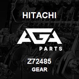 Z72485 Hitachi Construction Machinery GEAR | AGA Parts
