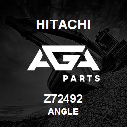 Z72492 Hitachi Construction Machinery ANGLE | AGA Parts