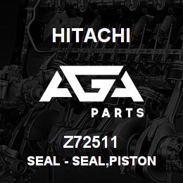 Z72511 Hitachi Construction Machinery Seal - SEAL,PISTON | AGA Parts