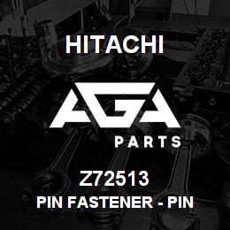 Z72513 Hitachi Construction Machinery Pin Fastener - PIN | AGA Parts