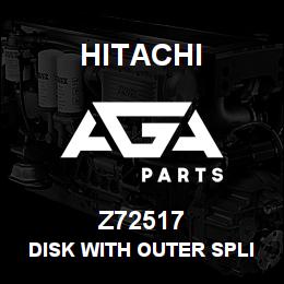 Z72517 Hitachi Construction Machinery Disk With Outer Spline - DISK,OUTER SPLINE | AGA Parts