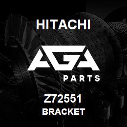 Z72551 Hitachi Construction Machinery BRACKET | AGA Parts