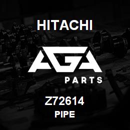 Z72614 Hitachi Construction Machinery PIPE | AGA Parts