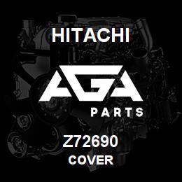 Z72690 Hitachi Construction Machinery COVER | AGA Parts