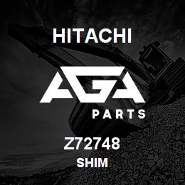 Z72748 Hitachi Construction Machinery SHIM | AGA Parts