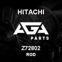 Z72802 Hitachi Construction Machinery ROD | AGA Parts