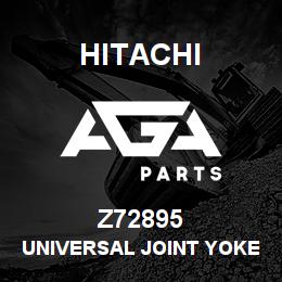 Z72895 Hitachi Construction Machinery Universal Joint Yoke - DRIVE | AGA Parts