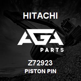 Z72923 Hitachi Construction Machinery PISTON PIN | AGA Parts