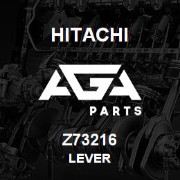 Z73216 Hitachi Construction Machinery LEVER | AGA Parts