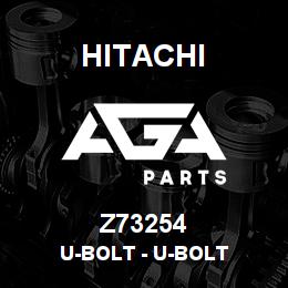Z73254 Hitachi Construction Machinery U-Bolt - U-BOLT | AGA Parts