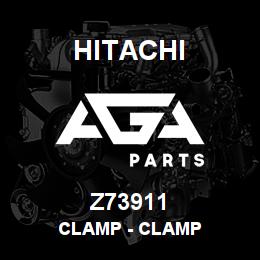 Z73911 Hitachi Construction Machinery Clamp - CLAMP | AGA Parts