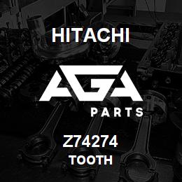 Z74274 Hitachi Construction Machinery TOOTH | AGA Parts