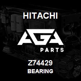Z74429 Hitachi Construction Machinery BEARING | AGA Parts