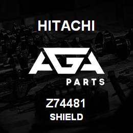 Z74481 Hitachi Construction Machinery SHIELD | AGA Parts