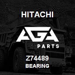 Z74489 Hitachi Construction Machinery BEARING | AGA Parts