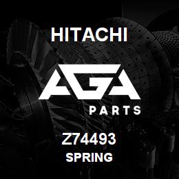 Z74493 Hitachi Construction Machinery SPRING | AGA Parts