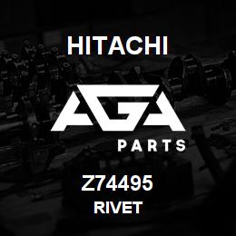 Z74495 Hitachi Construction Machinery RIVET | AGA Parts