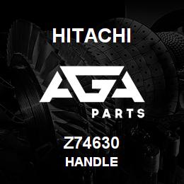 Z74630 Hitachi Construction Machinery HANDLE | AGA Parts