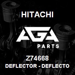 Z74668 Hitachi Construction Machinery Deflector - DEFLECTOR | AGA Parts