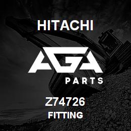 Z74726 Hitachi Construction Machinery FITTING | AGA Parts