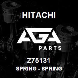 Z75131 Hitachi Construction Machinery Spring - SPRING | AGA Parts