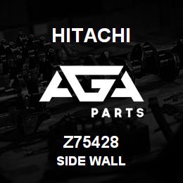 Z75428 Hitachi Construction Machinery SIDE WALL | AGA Parts