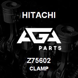 Z75602 Hitachi Construction Machinery CLAMP | AGA Parts