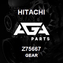 Z75667 Hitachi Construction Machinery GEAR | AGA Parts