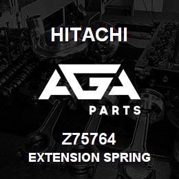 Z75764 Hitachi Construction Machinery EXTENSION SPRING | AGA Parts