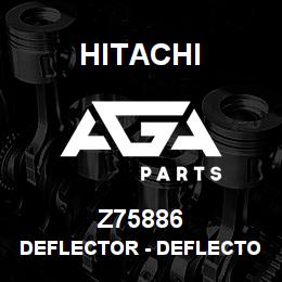 Z75886 Hitachi Construction Machinery Deflector - DEFLECTOR REKORD 33814 | AGA Parts