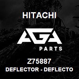 Z75887 Hitachi Construction Machinery Deflector - DEFLECTOR REKORD 33816 | AGA Parts