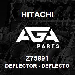 Z75891 Hitachi Construction Machinery Deflector - DEFLECTOR REKORD 33815 | AGA Parts
