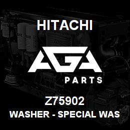 Z75902 Hitachi Construction Machinery Washer - SPECIAL WASHER REKORD 46150 | AGA Parts