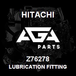 Z76278 Hitachi Construction Machinery Lubrication Fitting - M8 MALE MALE 90 ELBOW | AGA Parts