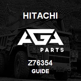 Z76354 Hitachi Construction Machinery GUIDE | AGA Parts
