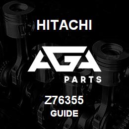 Z76355 Hitachi Construction Machinery GUIDE | AGA Parts