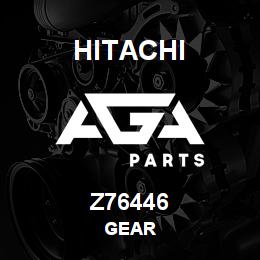 Z76446 Hitachi Construction Machinery GEAR | AGA Parts