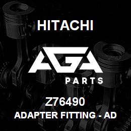 Z76490 Hitachi Construction Machinery Adapter Fitting - ADAPTER REKORD 02972 | AGA Parts