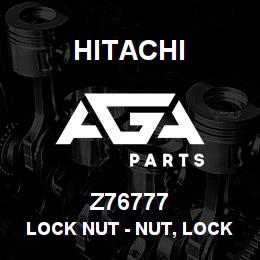 Z76777 Hitachi Construction Machinery Lock Nut - NUT, LOCK RIGHT-HAND THREAD | AGA Parts
