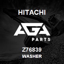 Z76839 Hitachi Construction Machinery WASHER | AGA Parts