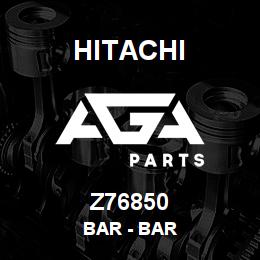 Z76850 Hitachi Construction Machinery Bar - BAR | AGA Parts