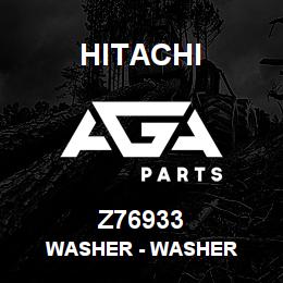 Z76933 Hitachi Construction Machinery Washer - WASHER | AGA Parts