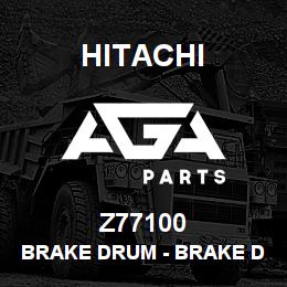 Z77100 Hitachi Construction Machinery Brake Drum - BRAKE DRUM | AGA Parts
