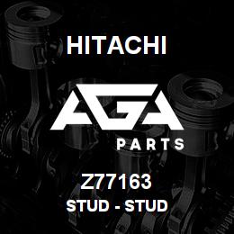 Z77163 Hitachi Construction Machinery Stud - STUD | AGA Parts