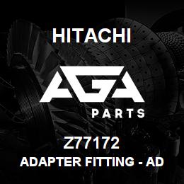 Z77172 Hitachi Construction Machinery Adapter Fitting - ADAPTER REKORD 02449 | AGA Parts