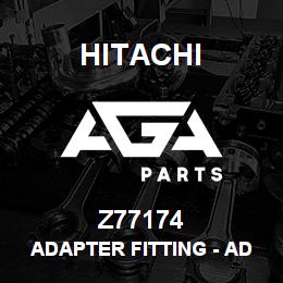 Z77174 Hitachi Construction Machinery Adapter Fitting - ADAPTER XGE REKORD 02956 | AGA Parts